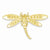 14k Gold Dragonfly Slide Pendant, Pendants for Necklace