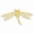 14k Gold Cut-out Dragonfly Slide Pendant, Pendants for Necklace