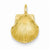 14k Gold Seashell pendant, Exquisite Pendants for Necklace