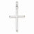14k White Gold Hollow Cross pendant, Dazzling Pendants for Necklace