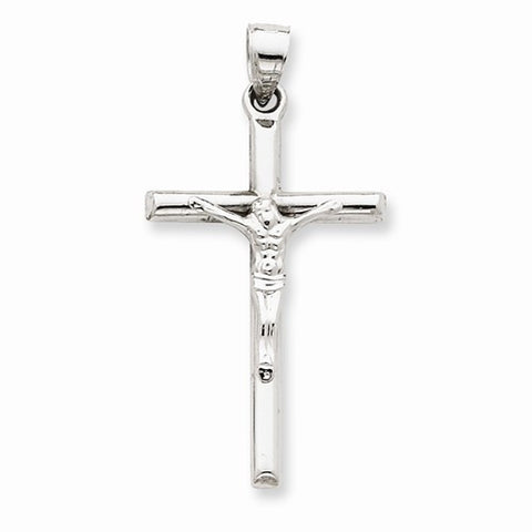 14k White Gold Crucifix pendant, Dazzling Pendants for Necklace