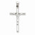 14k White Gold Crucifix pendant, Dazzling Pendants for Necklace