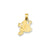Frog Charm in 14k Gold