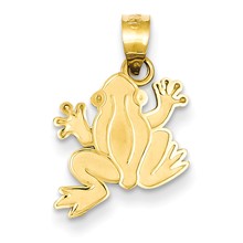 14k Gold Frog Charm hide-image
