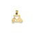 Golf Cart Charm in 14k Gold