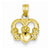 14k Gold Claddagh Pendant, Classy Pendants for Necklace