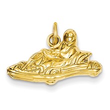 14k Gold Go-Kart Charm hide-image