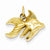 14k Gold Goldfish Charm hide-image