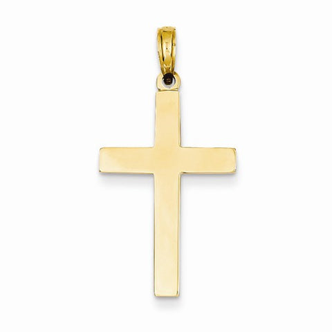 14k Gold Cross Pendant, Beautiful Pendants for Necklace