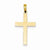 14k Gold Cross Pendant, Beautiful Pendants for Necklace