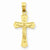 14k Gold Crucifix pendant, Stylish Pendants for Necklace