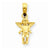 14k Gold Small Guardian Angel Pendant, Pendants for Necklace