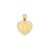 Polished & Satin Small Angel Charm in 14k Gold