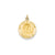 Our Lady of Sorrows Medal Charm in 14k Gold