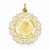 14k Gold Our Lady of Sorrows Medal pendant, Gorgeous Pendants for Necklace