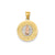 Our Lady of Guadalupe My Baptism Charm in 14k Gold Two-tone