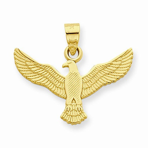 14k Gold Eagle pendant, Dazzling Pendants for Necklace