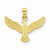 14k Gold Eagle pendant, Dazzling Pendants for Necklace
