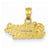 14k Gold Special Teacher with Flower Pendant, Pendants for Necklace