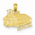14k Gold School House Pendant, Pendants for Necklace