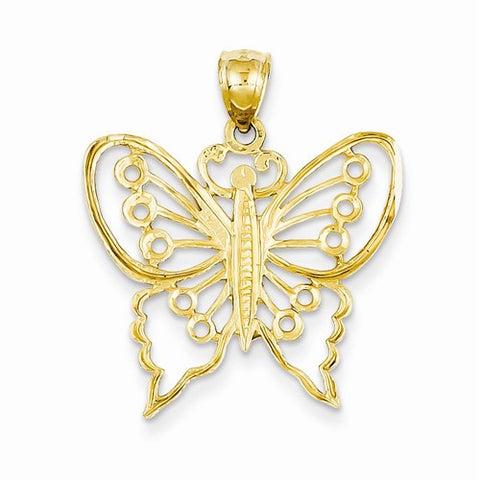 14k Gold Butterfly pendant, Beautiful Pendants for Necklace