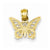 14k Gold Butterfly pendant, Delightful Pendants for Necklace