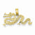 14k Gold Dragon Pendant, Pendants for Necklace
