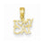 14k Gold I Heart My Cat Pendant, Pendants for Necklace