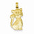 14k Gold Sitting Cat pendant, Gorgeous Pendants for Necklace