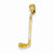 14k Gold 3-D Club Pendant, Pendants for Necklace