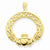 14k Gold Claddagh Pendant, Stylish Pendants for Necklace