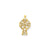 Celtic Cross Charm in 14k Gold