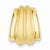14k Gold Polished & Satin Chain Slide Pendant, Pendants for Necklace