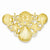 14k Gold Fancy Omega Slide Pendant, Appealing Pendants for Necklace