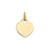 Polished Heart Charm in 14k Gold