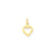 Heart Charm in 14k Gold