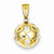 14k Gold Soccer Ball pendant, Classy Pendants for Necklace