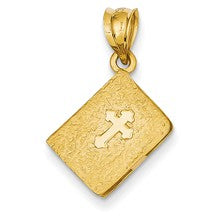 14k Gold Bible Charm hide-image