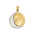 Sun & Moon Charm in 14k Gold