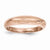 14k Rose Gold Polished Fancy Dome Ring