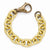 Bronze Gold-Tone & Coffee Brown Tone Link Bracelet