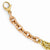 Bronze Hammered Rose & Gold-Tone Bracelet