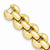 Bronze Polished Gold-Tone Stampato Bracelet