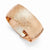 Bronze Etched Rose-Tone Cleopatra Bracelet