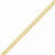 14K Yellow Gold Double Link Charm