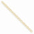 14K Yellow Gold Hollow Double Link Charm
