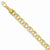 14K Yellow Gold Hollow Double Link Charm