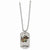 Stainless Steel Love Eternal Dog Tag Painted Necklace