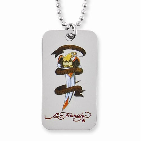 Death Before Dishonor Dog Tag Necklace