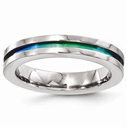 Titanium Anodized 4mm Wedding Band